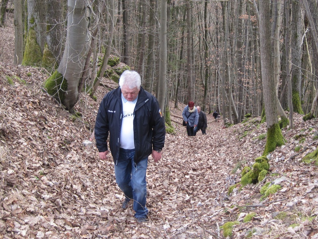 steiler Anstieg nach Frankenberg