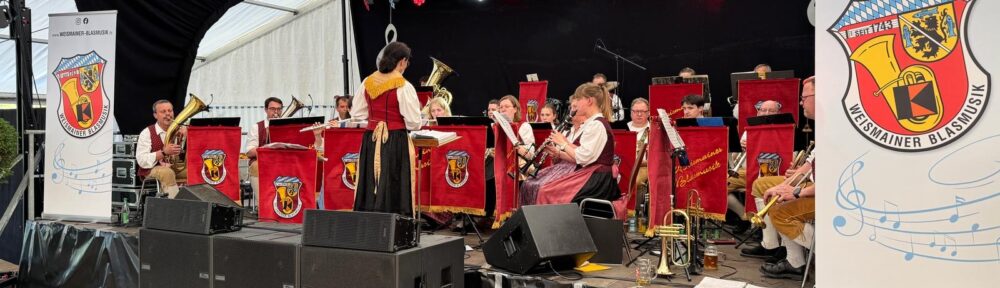 Auftritt beim Kreismusikfest in Peulendorf