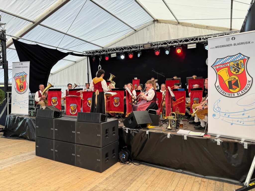 Auftritt beim Kreismusikfest in Peulendorf
